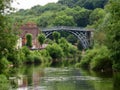 The Iron Bridge Telford Shropshire UK Royalty Free Stock Photo